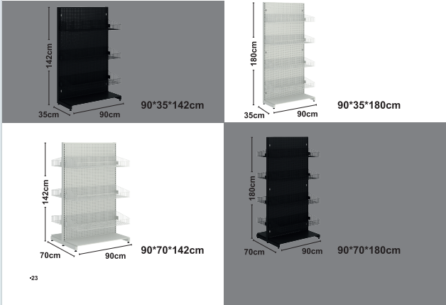 Pegboard Wire Regals