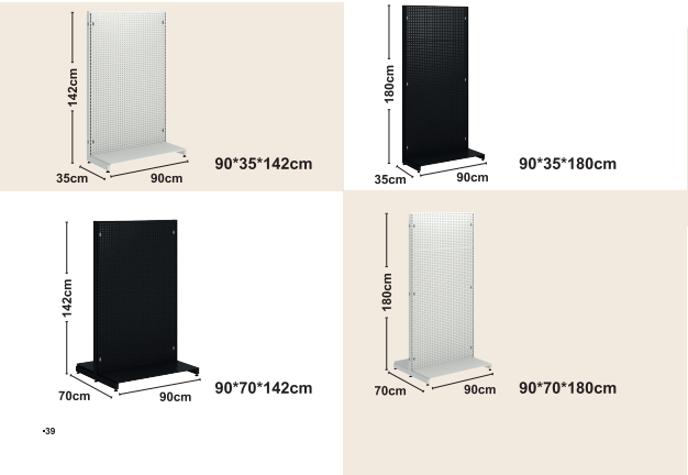 Pegboard Frame Max Regals